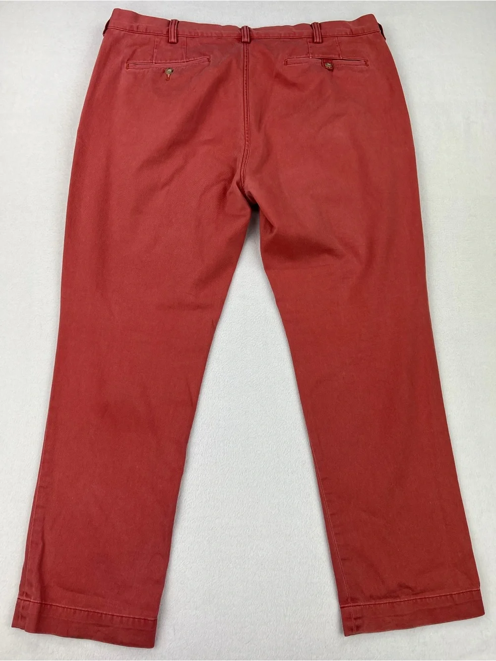 Polo Ralph Lauren Men Stretch Straight Fit Twill Chino Pants Nantucket Red 40x30